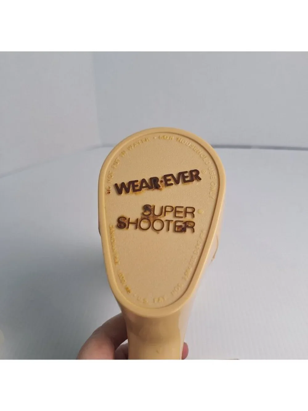 VINTAGE 1970'S WEAR-EVER SUPER SHOOTER ELECTRIC FOODGUN MODEL 70123 ORIGINAL BOX